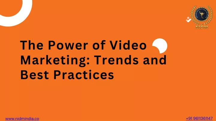 the power of video marketing trends and best