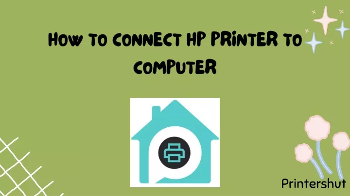 how to connect hp printer to computer