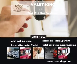 Valet parking company near me  For more Details visit our website www.valetking.com