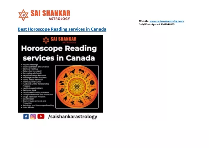 best horoscope reading services in canada