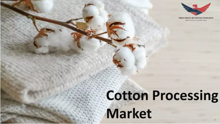 cotton processing market