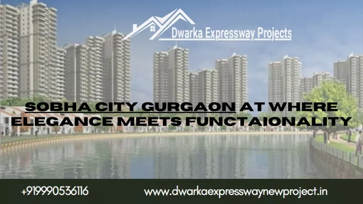 sobha city gurgaon at where elegance meets