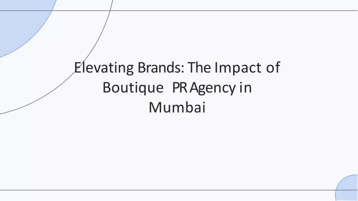 elevating brands the impact of boutique