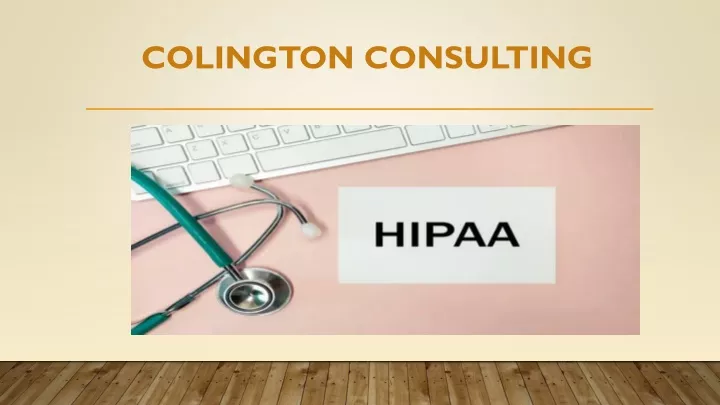 colington consulting