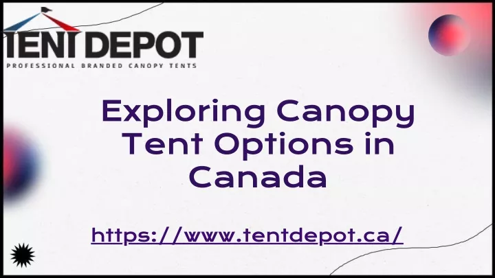 exploring canopy tent options in canada