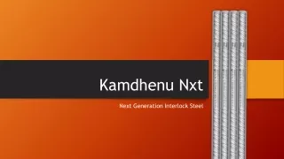 Kamdhenu Nxt - Branded TMT Bars