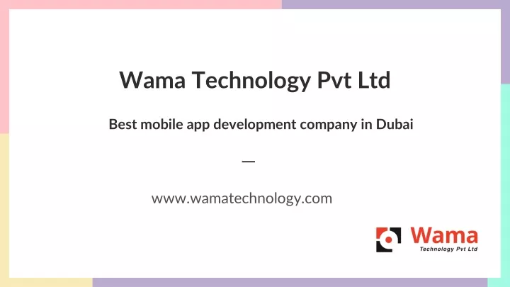 wama technology pvt ltd
