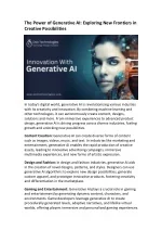 Generative AI in Creativity - slide 1