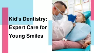 Growing Healthy Smiles for Your Children