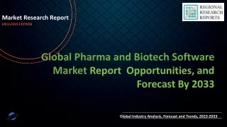 Pharma and Biotech Software Market Boosting Technologies, Industry Growth Analysis, Demand Status, Industry Trends