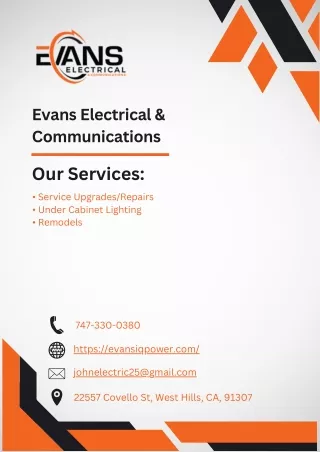 Evans Electrical & Communications