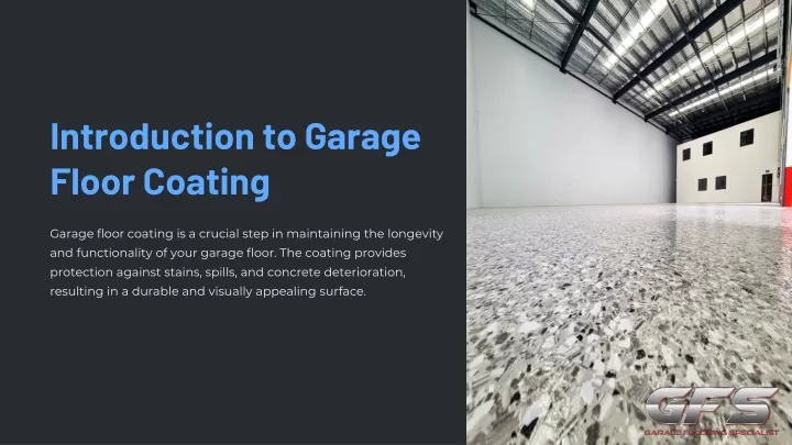 introduction to garage floor coating