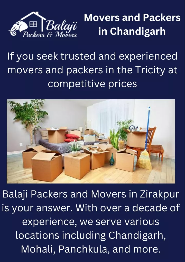 movers and packers in chandigarh