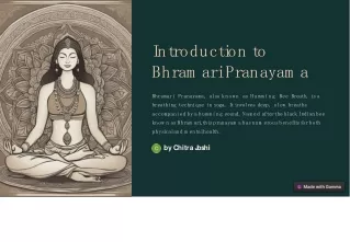 Introduction to Bhramari Pranayama