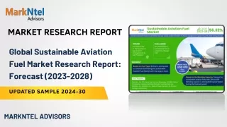 Global Sustainable Aviation Fuel Market Research Report: Forecast (2023-2028)