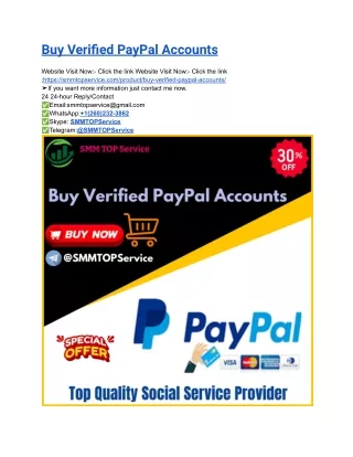 Buy Verified PayPal Accounts (2)