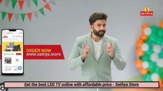 Get the best LED TV online with affordable price - Sathya Store