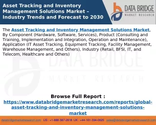 asset tracking and inventory management solutions