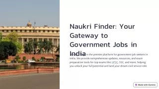 Naukri-Finder-Your-Gateway-to-Government-Jobs-in-India