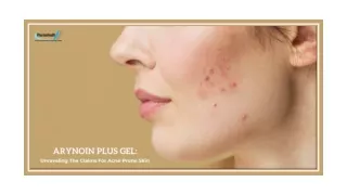 Arynoin Plus Gel: Unraveling The Claims For Acne-Prone Skin