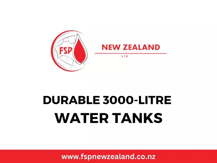 durable 3000 litre water tanks