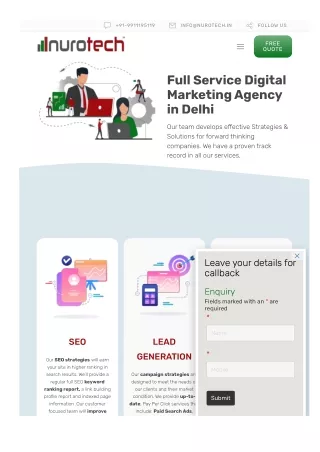 Complete Digital Marketing Services Company in Delhi
