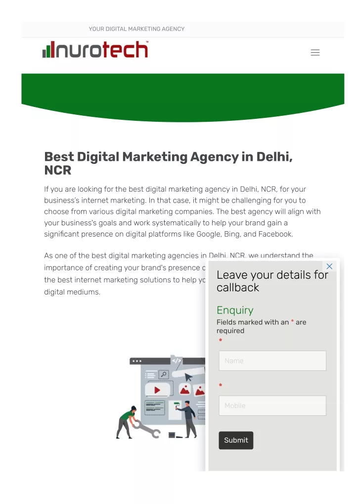 your digital marketing agency