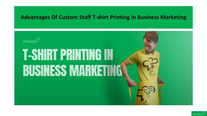 advantages of custom staff t shirt printing in business marketing