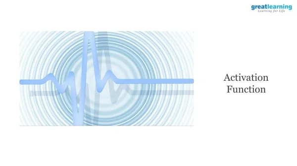 activation function