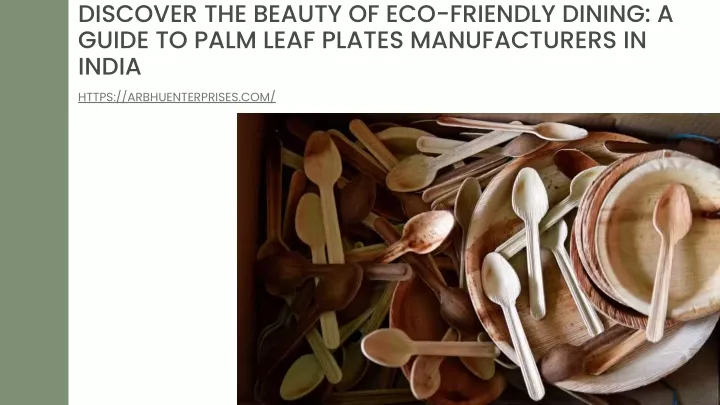 discover the beauty of eco friendly dining