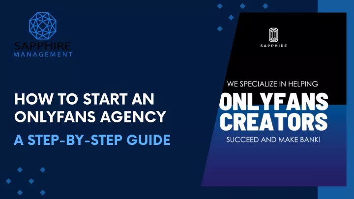 how to start an onlyfans agency a step by step