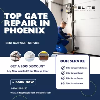 Phoenix's Premier Gate Repair Services: Elite Solutions at Your Doorstep