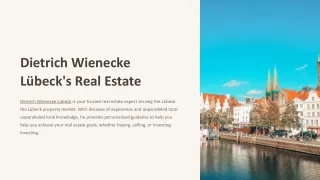 Dietrich Wienecke Lübeck's Real Estate