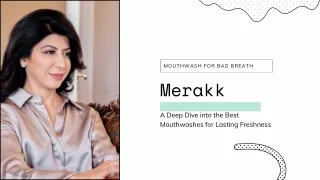 Unleash Freshness with Merakk's Hydrating Breath Spray - Mint