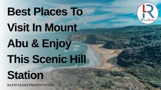 Best Places To Visit In Mount Abu & Enjoy This Scenic Hill Station
