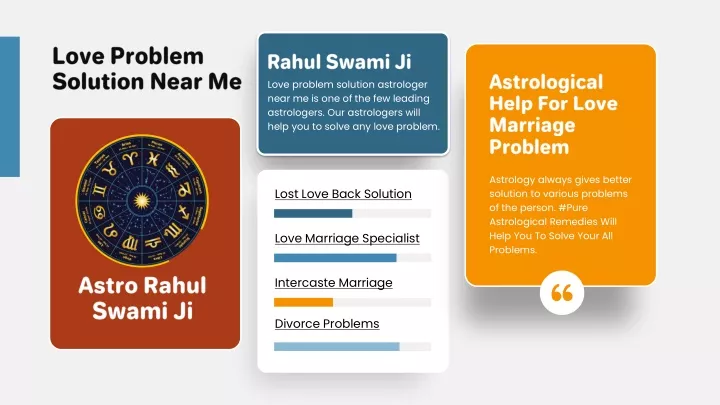 love problem solution astrologer near