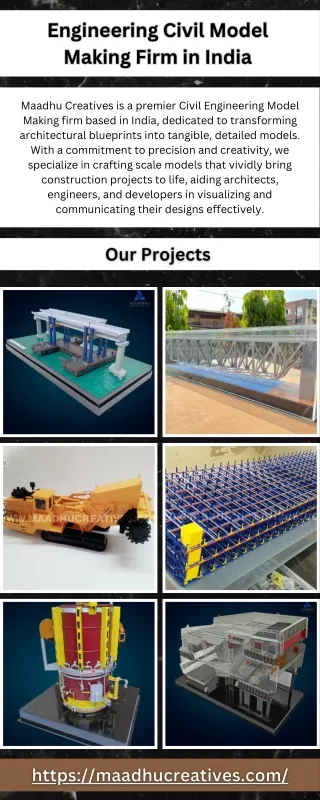 Engineering Civil Model Making Firm in India