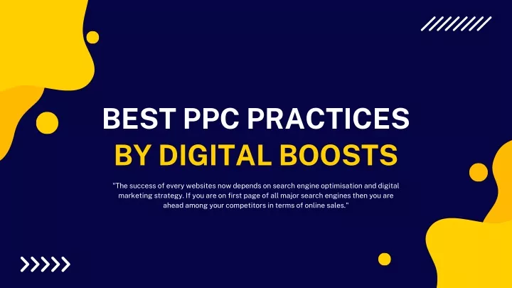 best ppc practices by digital boosts