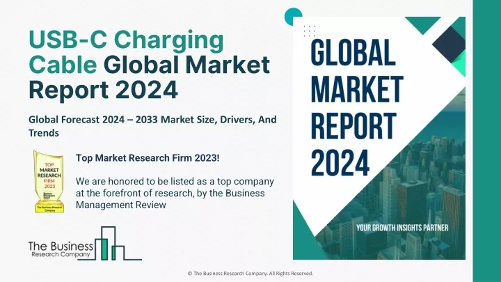 usb c charging cable global market report 2024