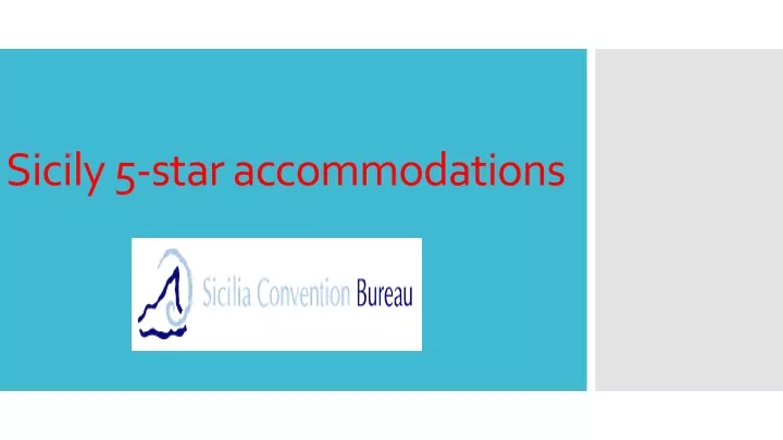 sicily 5 star accommodations