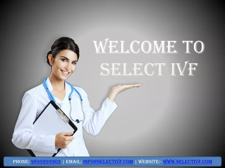 welcome to select ivf