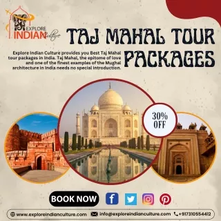 Taj Mahal Tour Packages