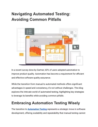 navigating automated testing avoiding common