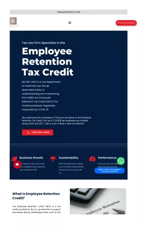 Non refundable portion of employee retention credit