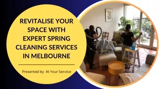 Revitalise Your Space with Expert Spring Cleaning Services in Melbourne