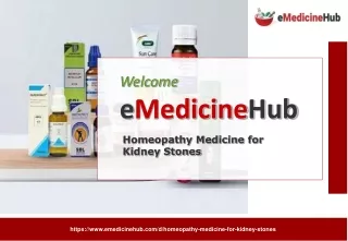 Homeopathy Medicine for Kidney Stones