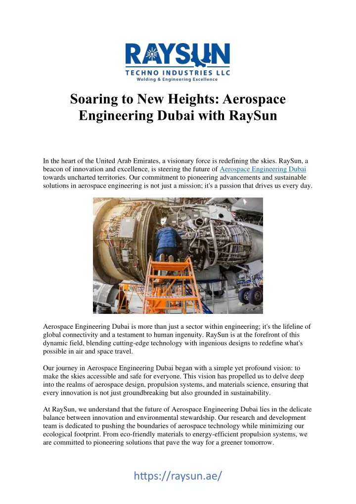 soaring to new heights aerospace engineering