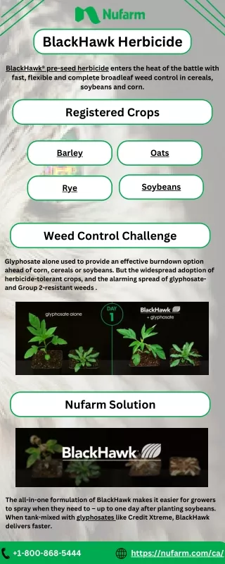 BlackHawk Herbicide Canada