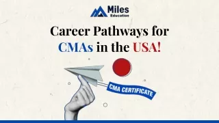 Career Pathways for CMAs in the USA