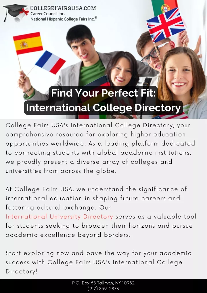 find your perfect fit international college